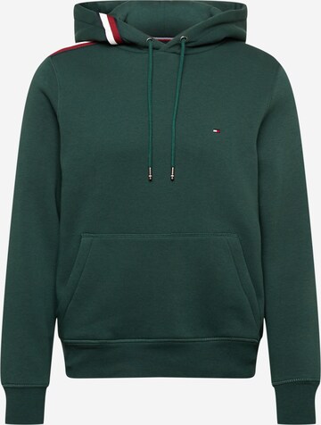 TOMMY HILFIGER Sweatshirt in Grün: predná strana