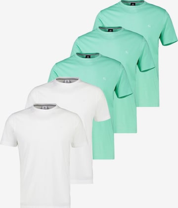 LERROS Shirt 'Basic' in Blau: Vorderseite