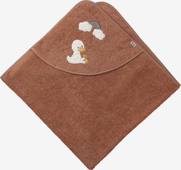 STERNTALER Shower Towel 'Edda' in Brown: front