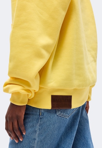 naketano Sweatshirt in Yellow: side