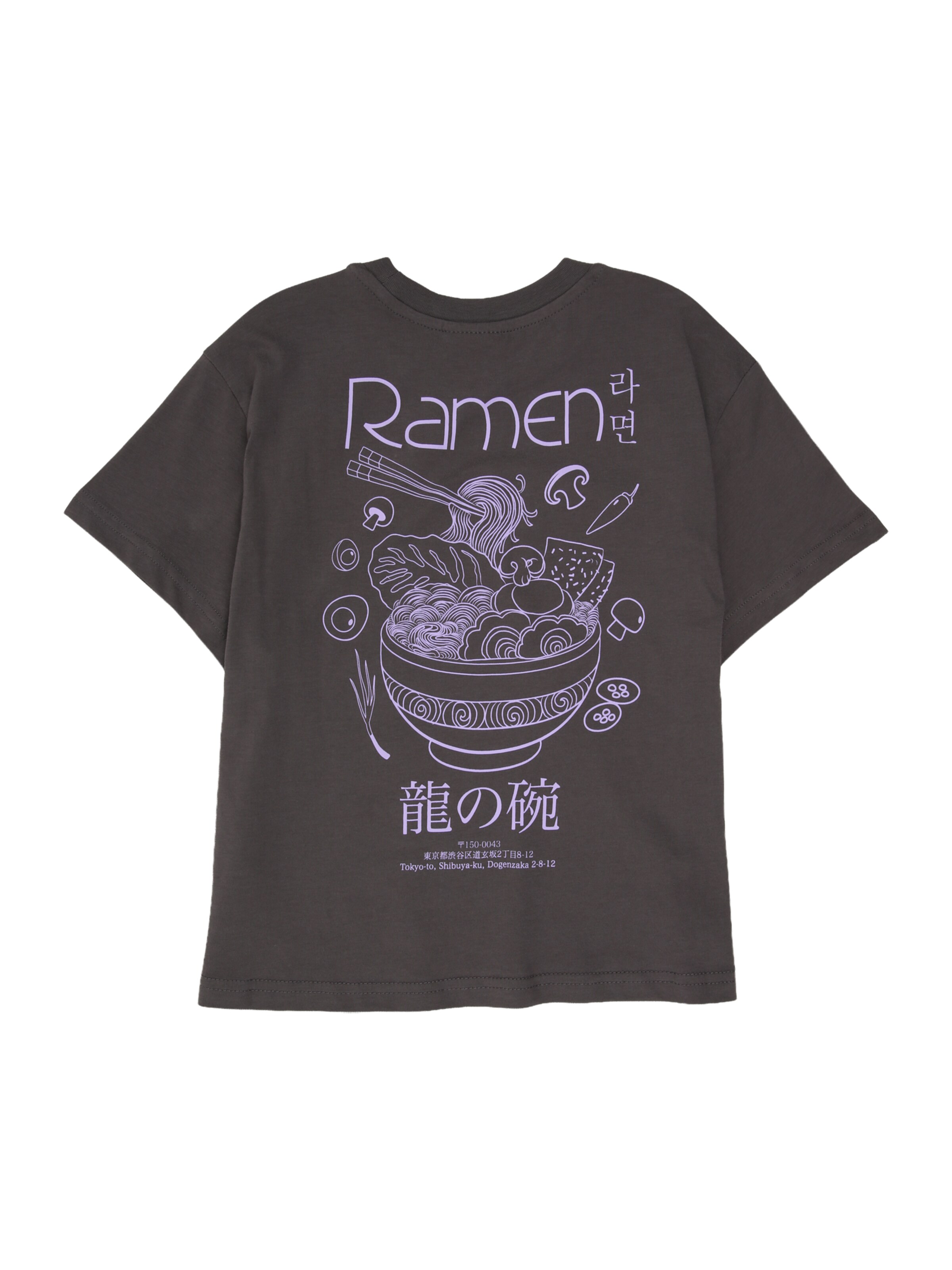 Only & Sons Junior Shirt 'OSJCOLE FOOD' in Grijs