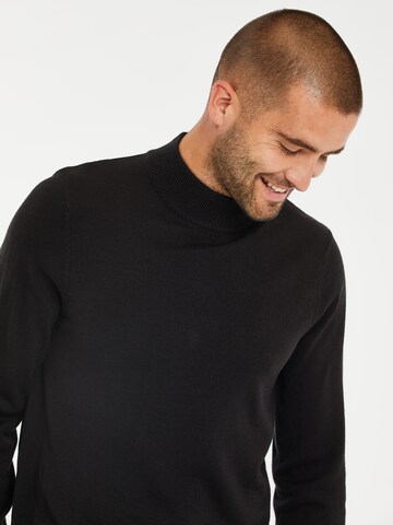 Threadbare Pullover in Schwarz