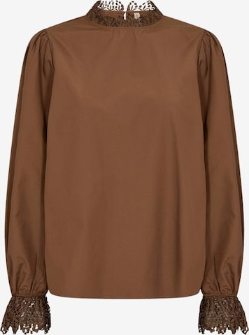 Maglietta 'Netti 82' di Soyaconcept in marrone: frontale