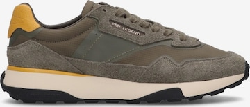 Sneaker bassa 'Latch sneaker in suede and nylon' di PME Legend in verde: frontale