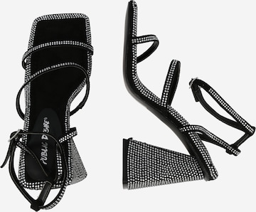 Public Desire Strap Sandals 'SKYE' in Black