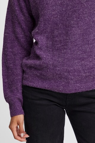 ICHI Sweater 'Novo' in Purple