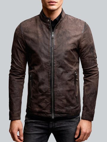 Crone Between-Season Jacket 'NOA' in Brown