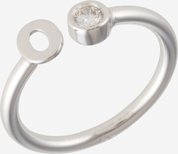 Singularu Ring in Silver: front