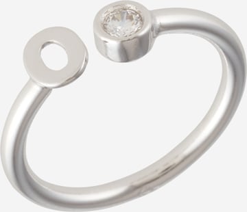 Singularu Ring in Silver: front