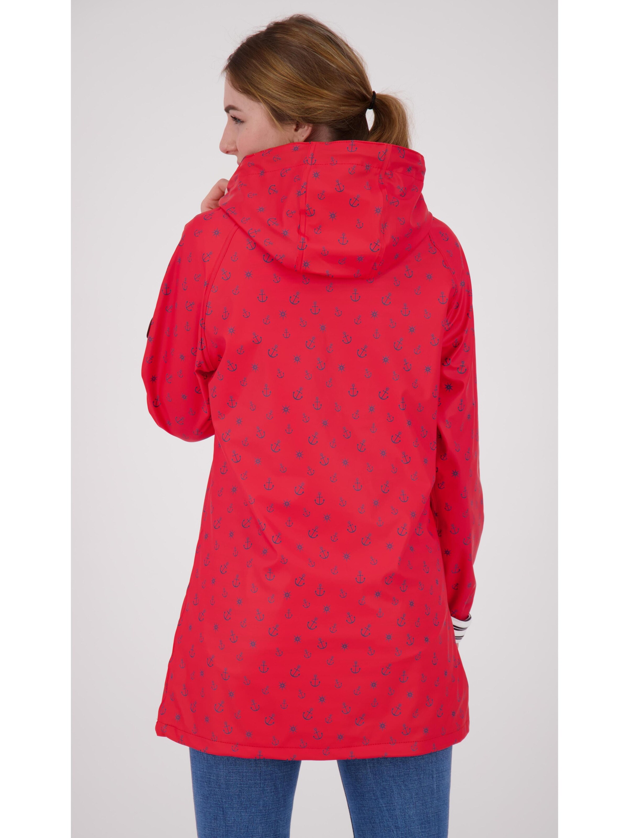 ankerglut Between-seasons parka 'Friesennerz ANKERGLUTZAUBER' in Red