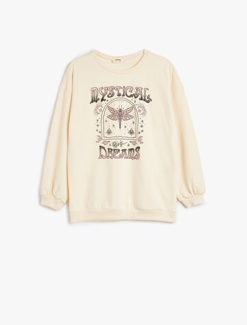 Koton Sweatshirt in Beige: front