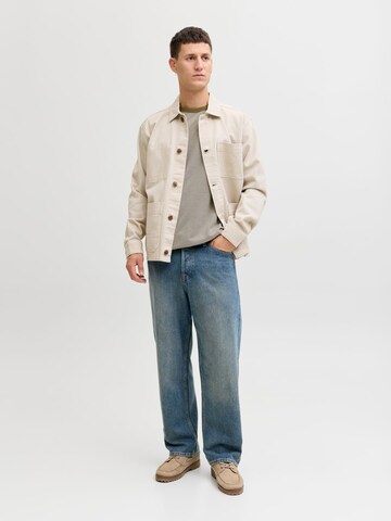 Jack & Jones Premium Shirt 'JPRBlualves' in Beige