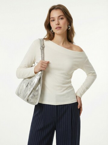 studioselect - Camiseta 'Alena' en blanco: frente