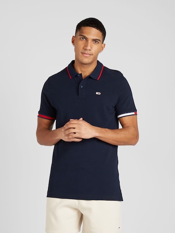 Tommy Jeans - Camisa em azul: frente