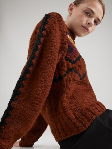 Vanessa Bruno Sweater 'BYAN' in Brown