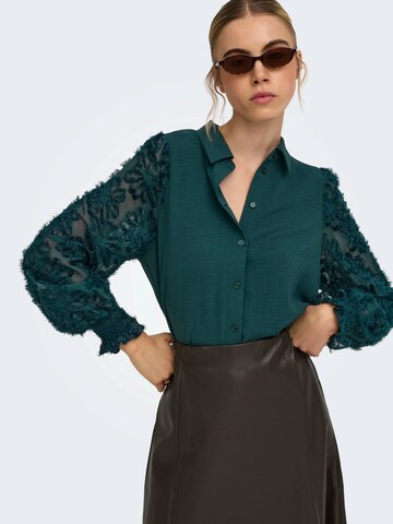 ONLY - Blusa 'ONLMETTE' en verde