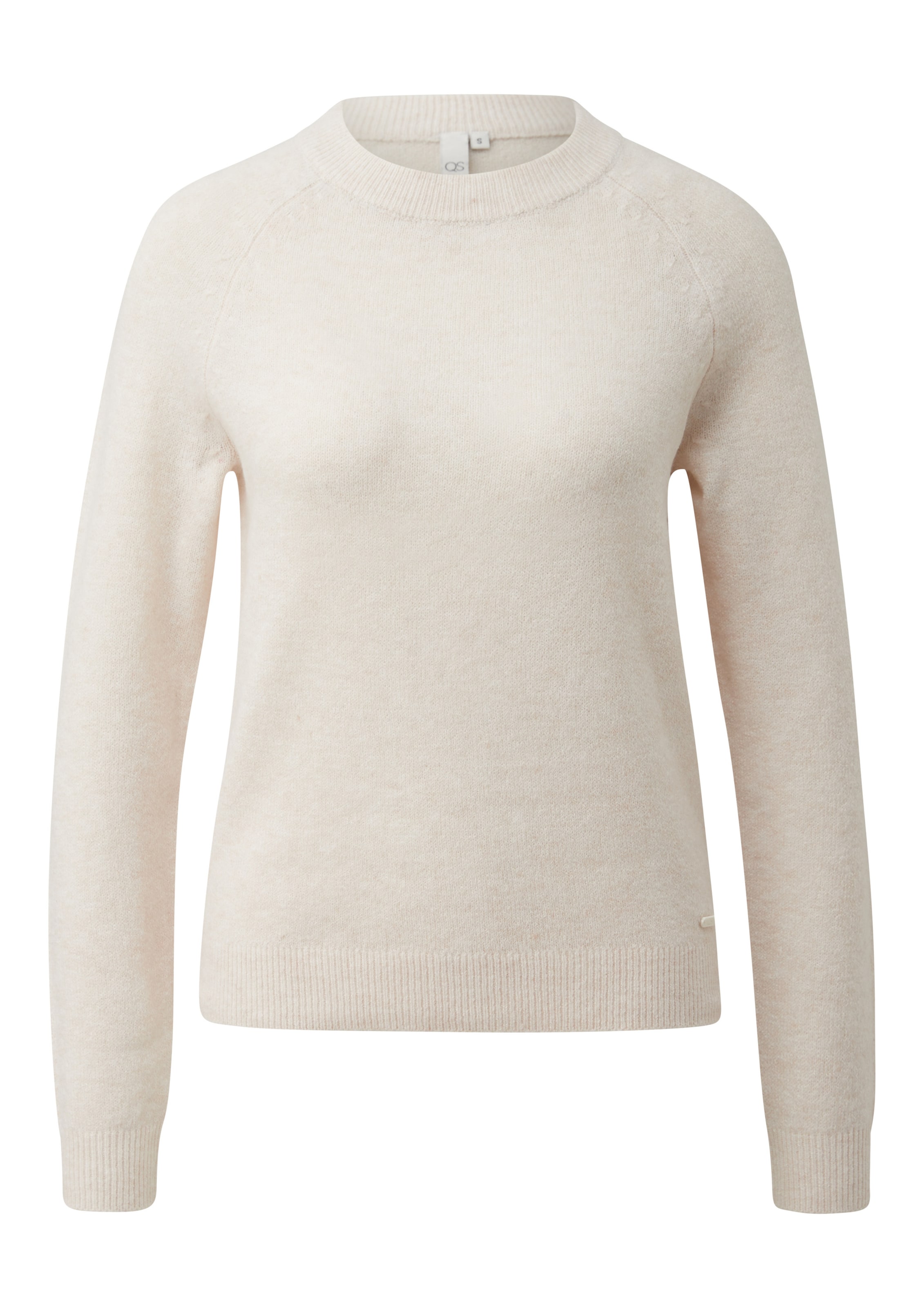 QS Свитер в Бежевый: спереди