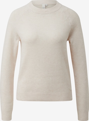 QS Свитер в Бежевый: спереди