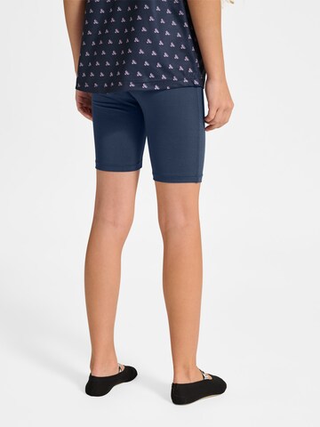 Hummel Skinny Sports trousers in Blue