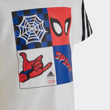 ADIDAS SPORTSWEAR Treningsdress 'Marvel Spider-Man' i hvit