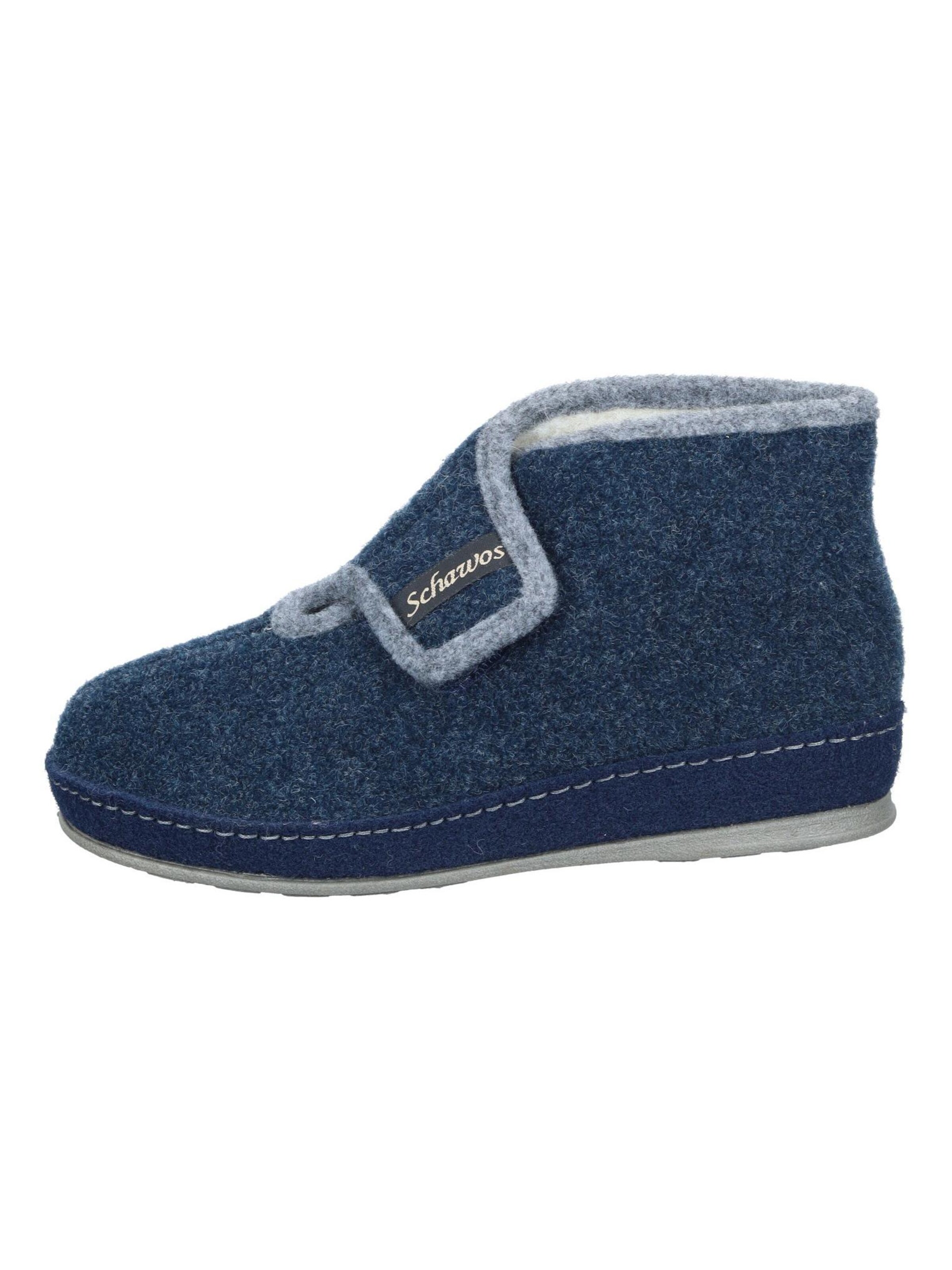 SCHAWOS Slippers 'Hausschuhe' in Blue