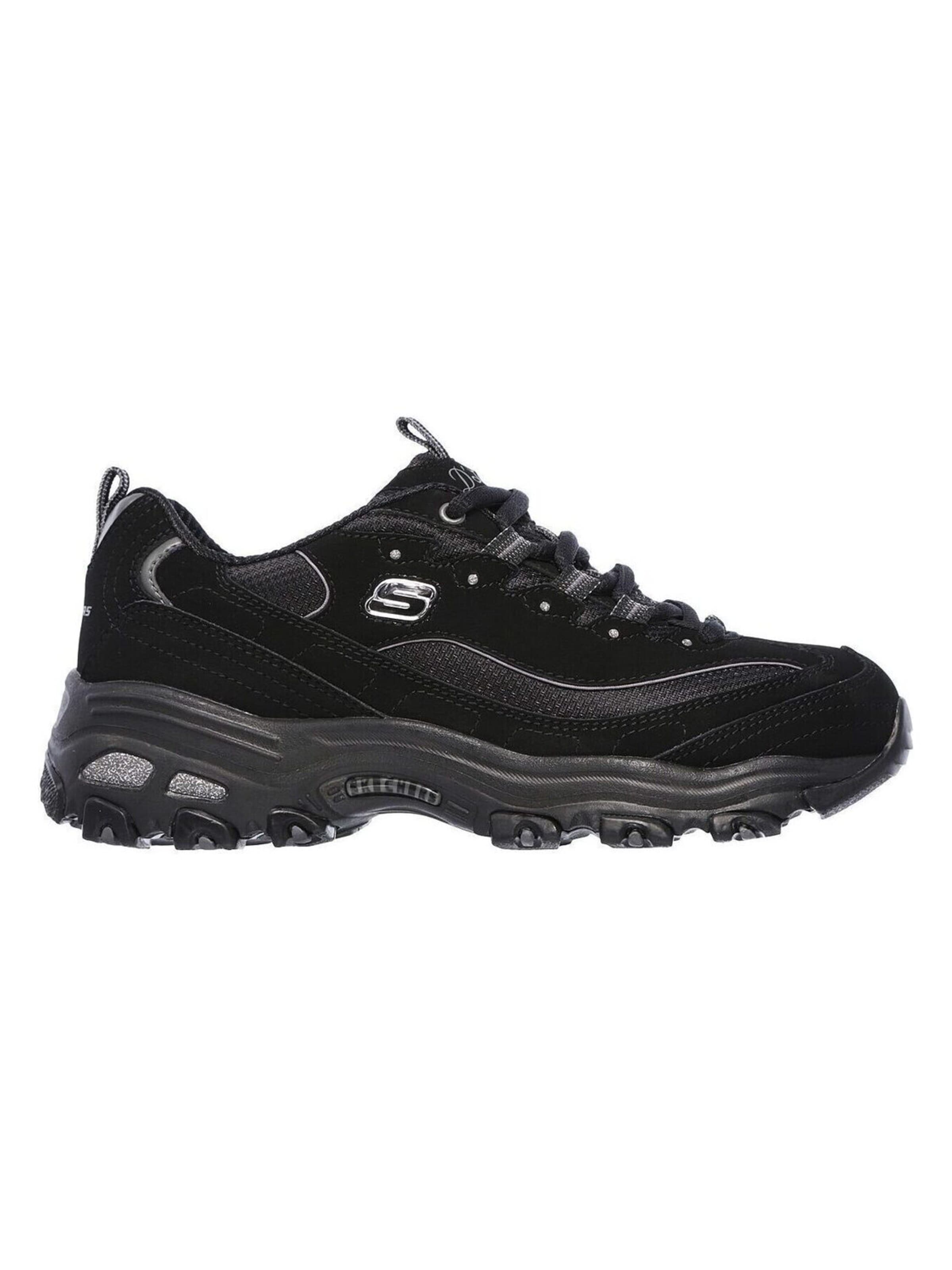 SKECHERS Низкие кроссовки 'D'Lites Biggest Fan' в Черный