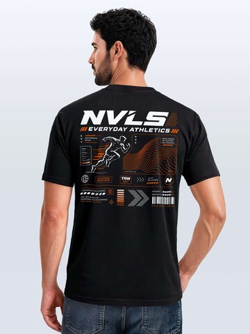 Neverless Shirt 'Everyday Athletics' in Black