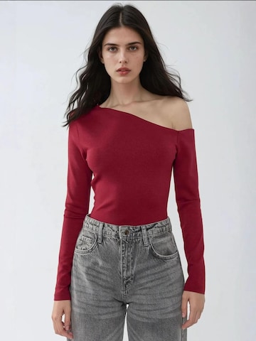 Hiccup Shirt in Rood: voorkant