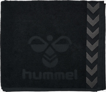Hummel Handtuch in Schwarz: Vorderseite