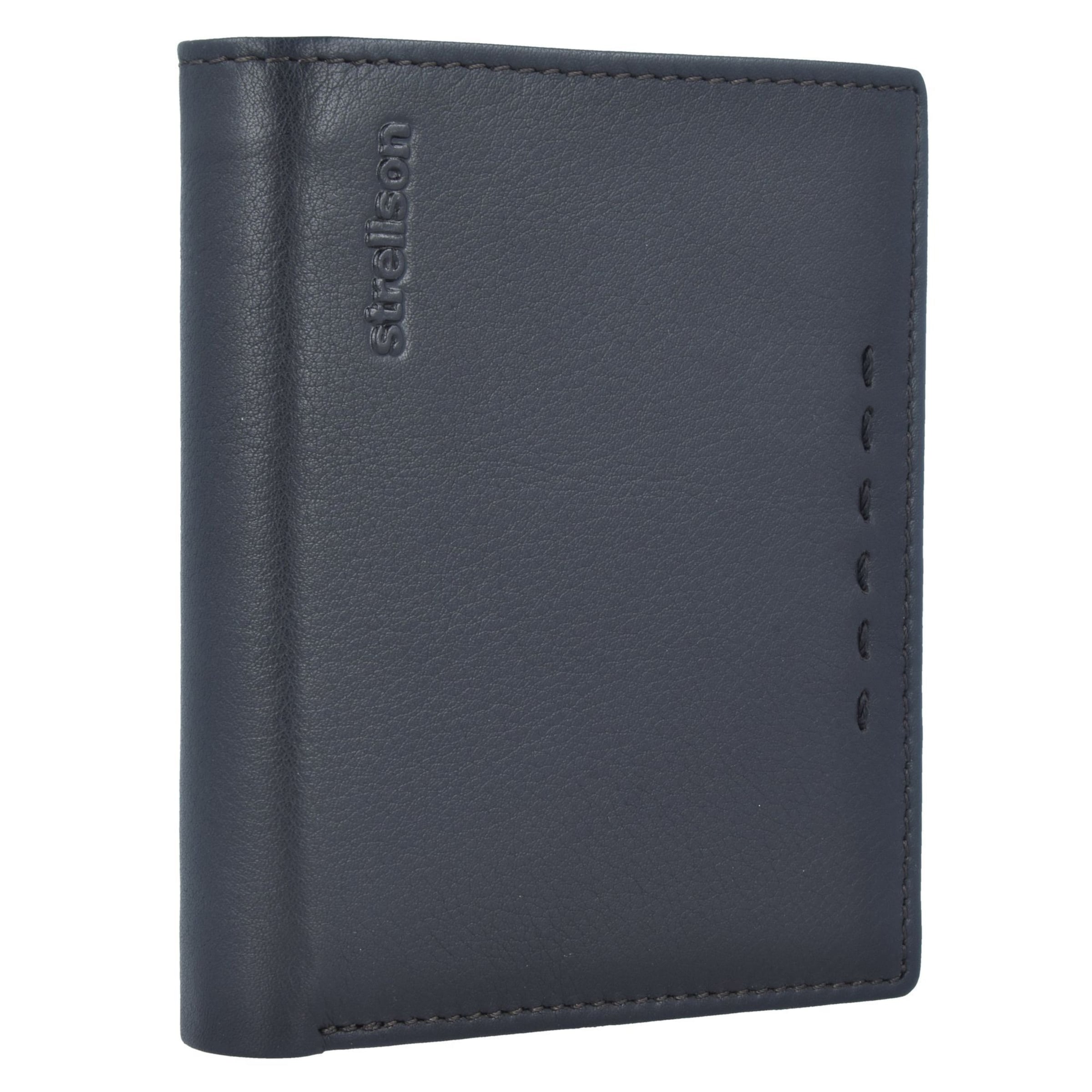 STRELLSON Portemonnaie 'Oxford Circus' in Schwarz