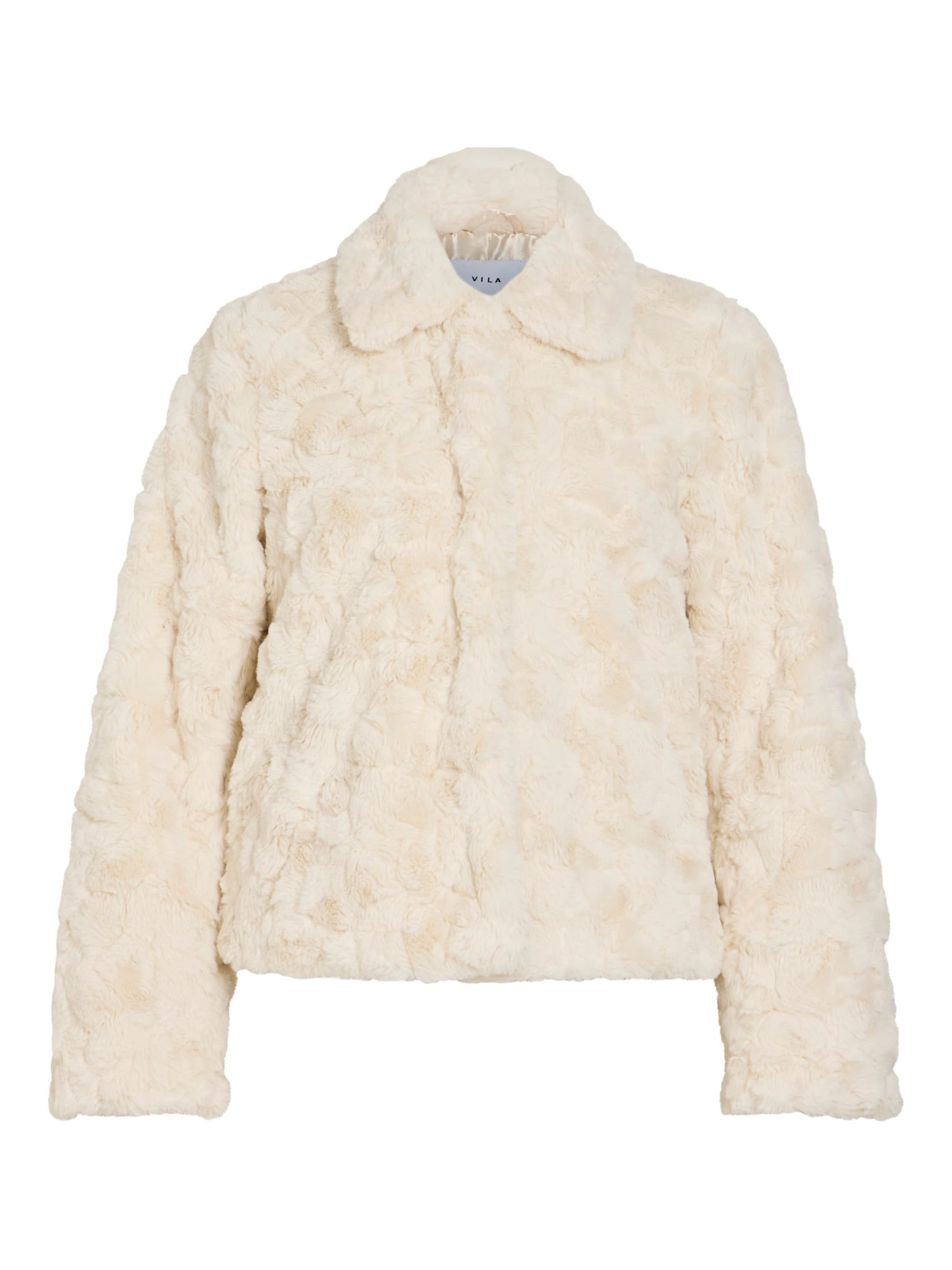 VILA Between-season jacket 'DORTE' in Beige: front