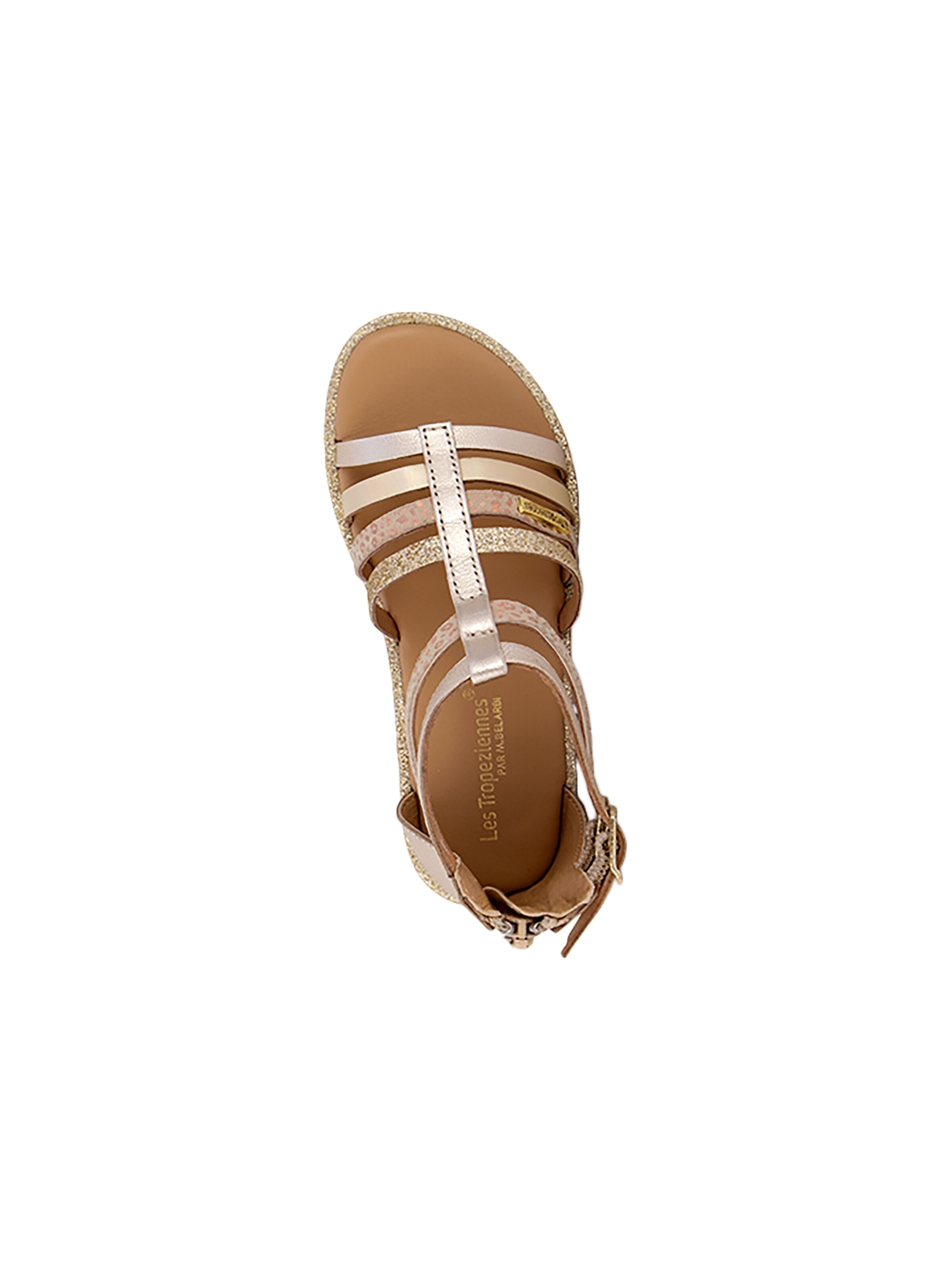 Sandales 'Iniame-Ledersandalen für Kinder' Les Tropéziennes en or