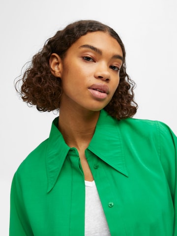 Camicia da donna 'Sy' di OBJECT in verde