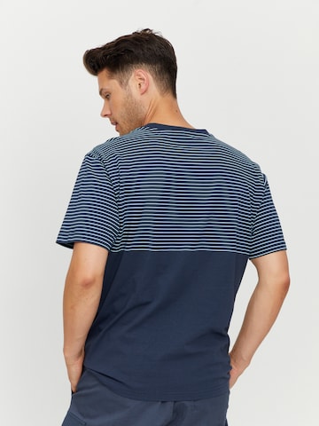 mazine T-Shirt ' Felton Striped T ' in Blau