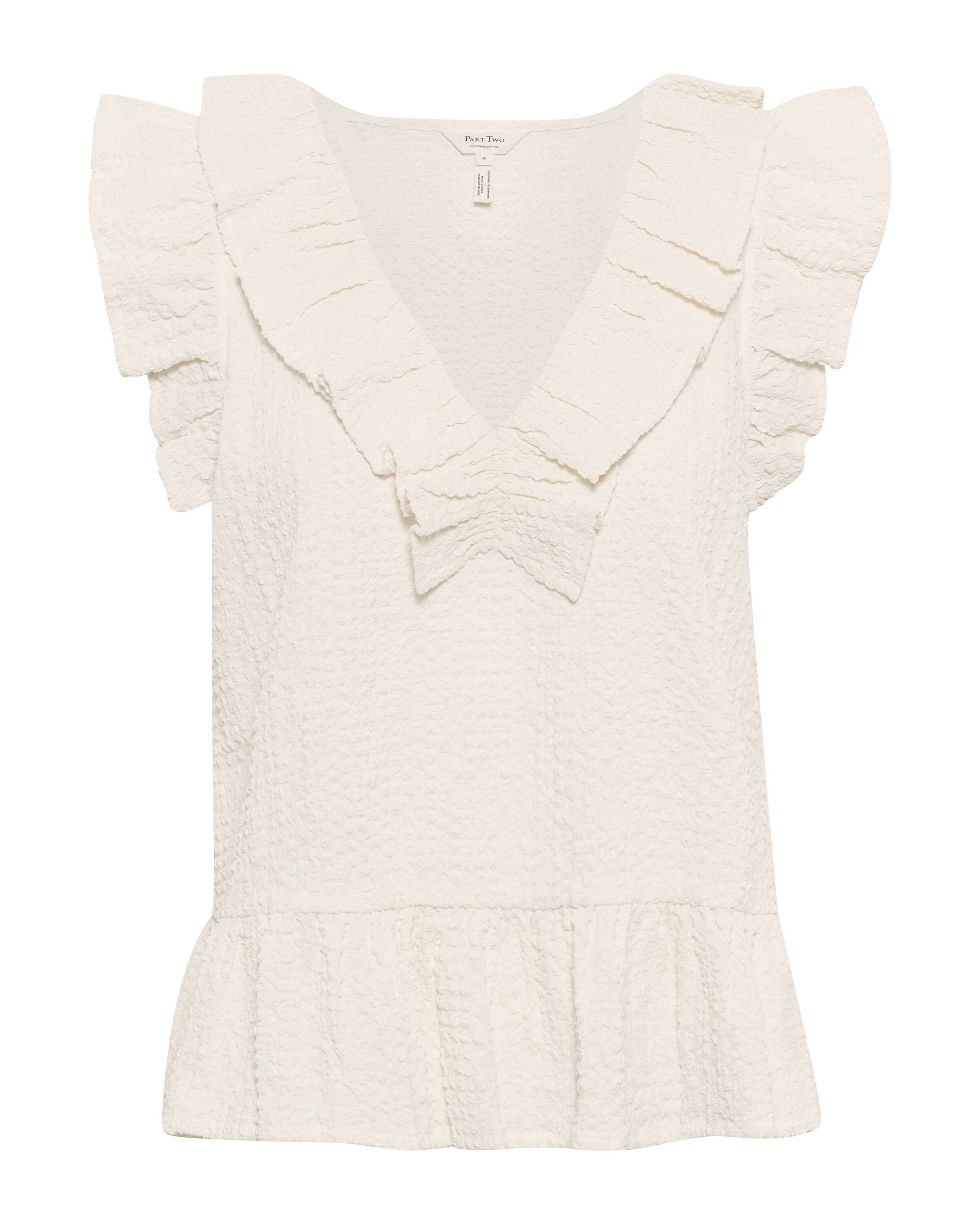 Part Two Blouse 'TrojaPW' in Wit: voorkant