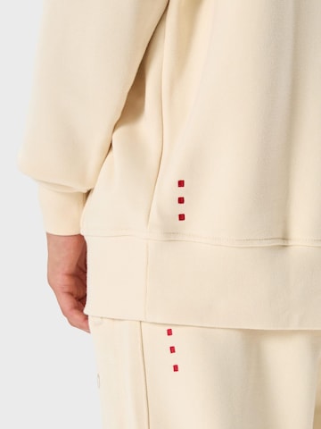 Ossy Homer Sweatshirt 'Baumwolle 450 GSM Oversize Hoodie – Kapuzenpullover' in Beige