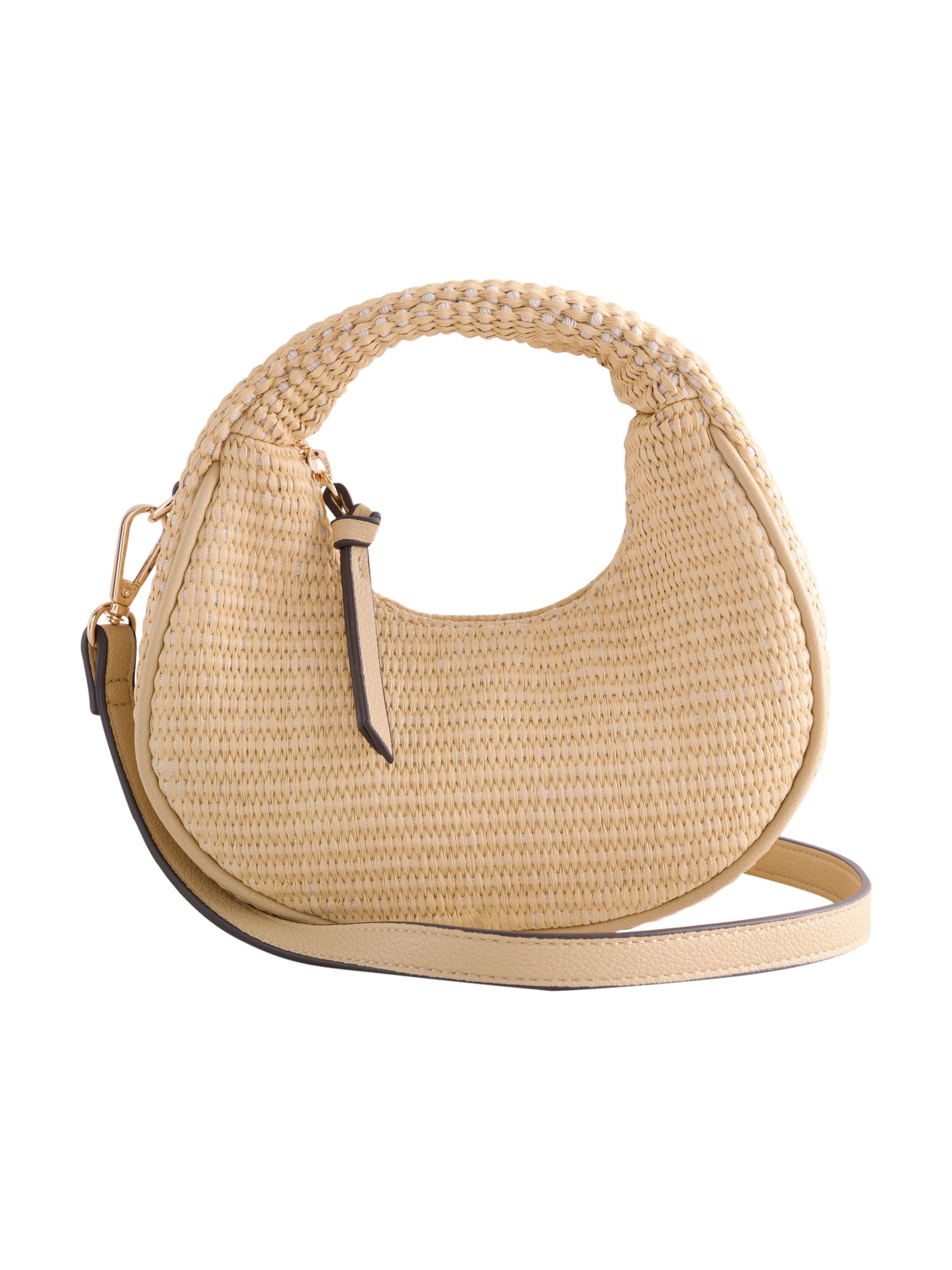 Next Handbag in Beige: front