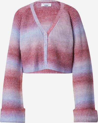 florence by mills exclusive for ABOUT YOU Cardigan 'Cocoa Butter' en violet / rose, Vue avec produit