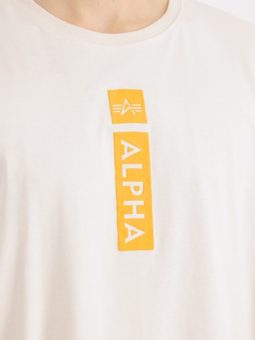 Maglietta di ALPHA INDUSTRIES in beige