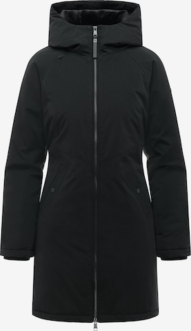 Ragwear Płaszcz zimowy 'Nasima Y' w kolorze czarny: przód