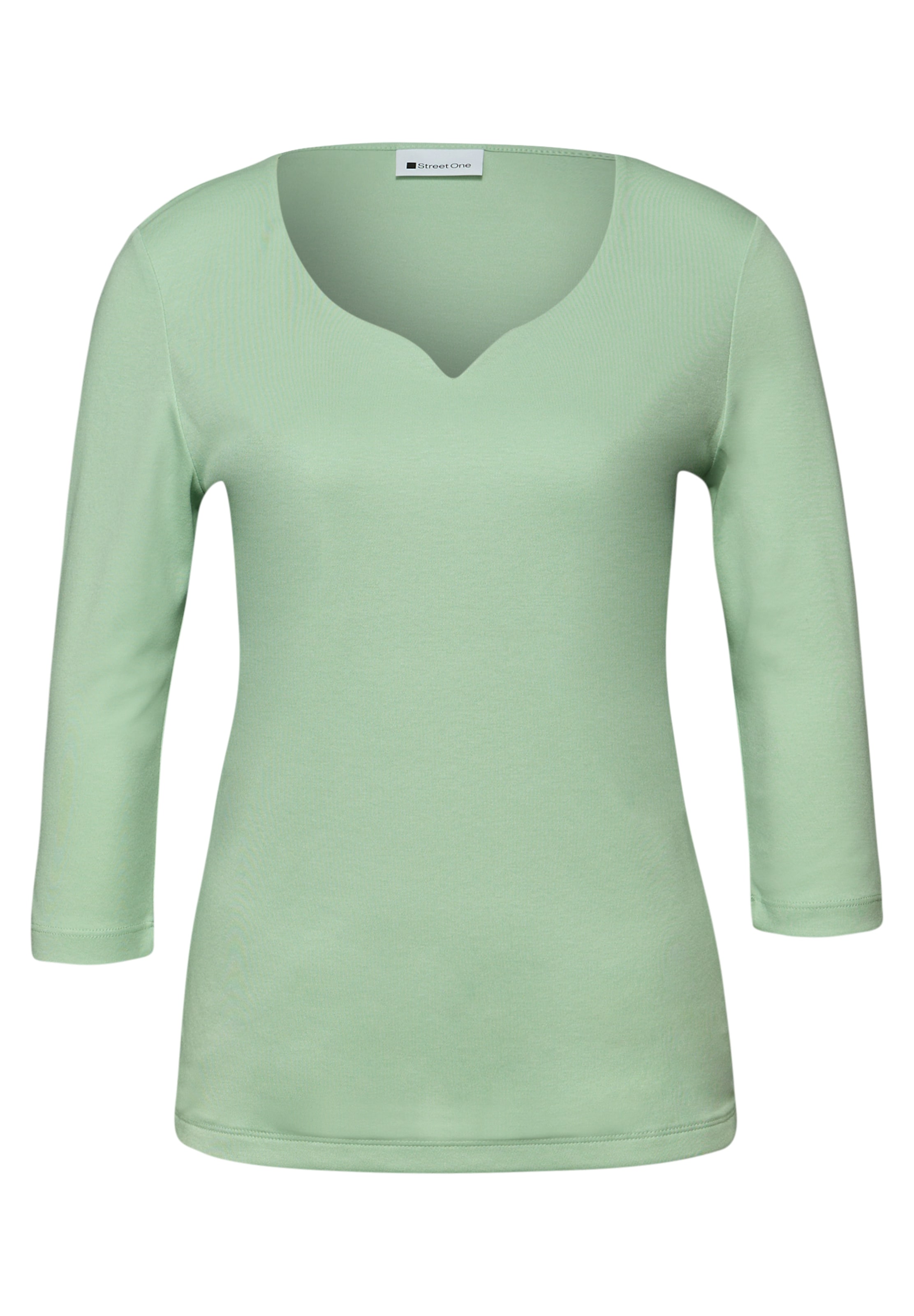 STREET ONE Shirt in Green: front
