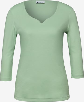 STREET ONE Shirt in Green: front