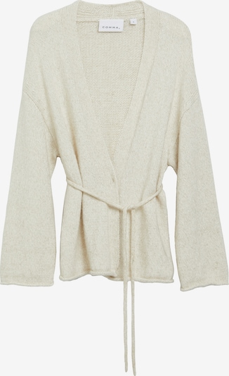 COMMA Cardigan en L en crème, Vue avec produit