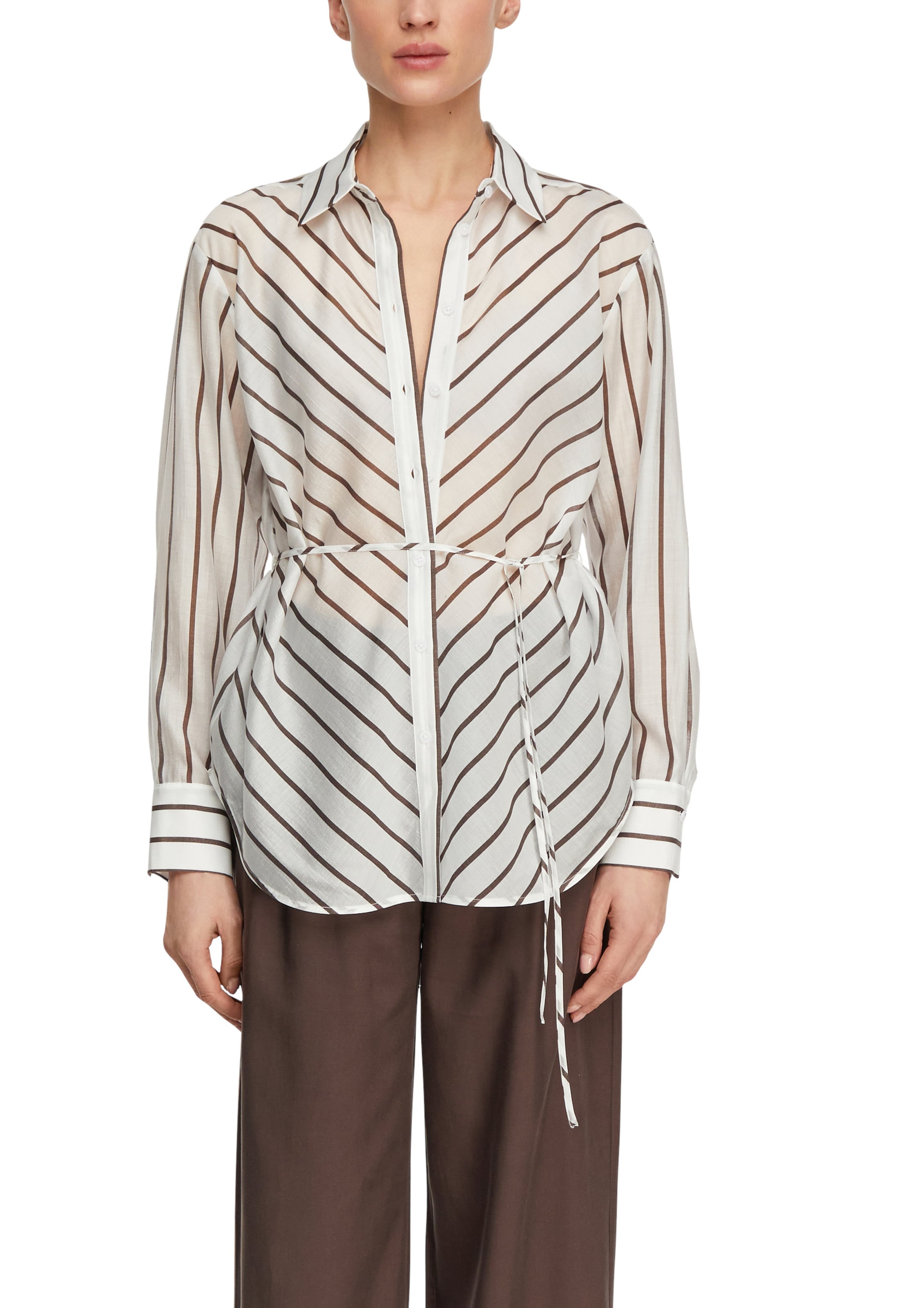 COMMA Bluse in Weiß