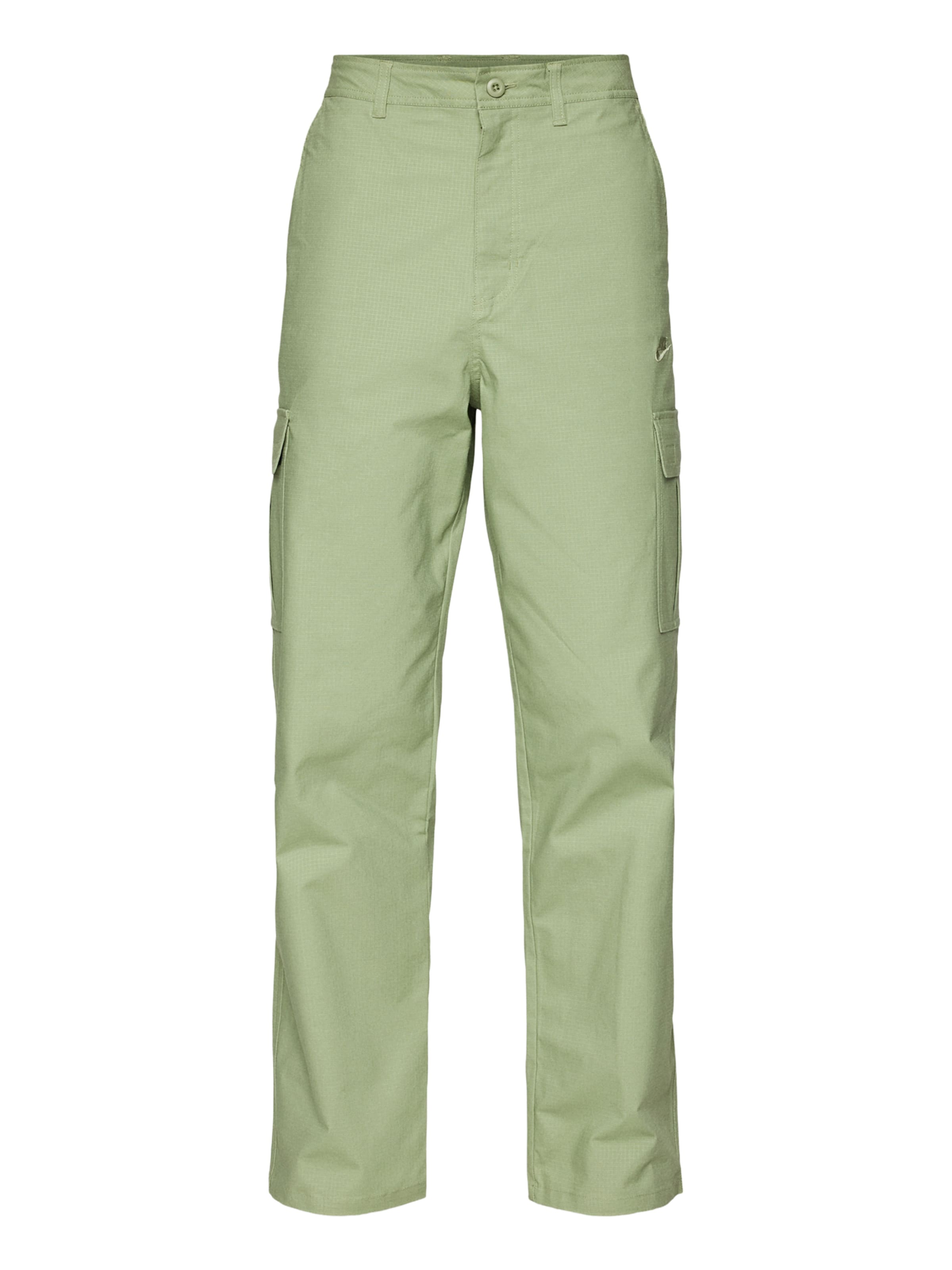 Nike Sportswear Loosefit Gargohousut 'CLUB' värissä vihreä: etupuoli