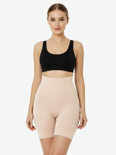 Shapetape Shaping Pants 'Corrigerende High Waist Naadloos Broekje met Bilvulling' in XL in Beige, Item view