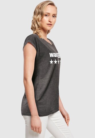 T-shirt 'Wanted' Merchcode en gris