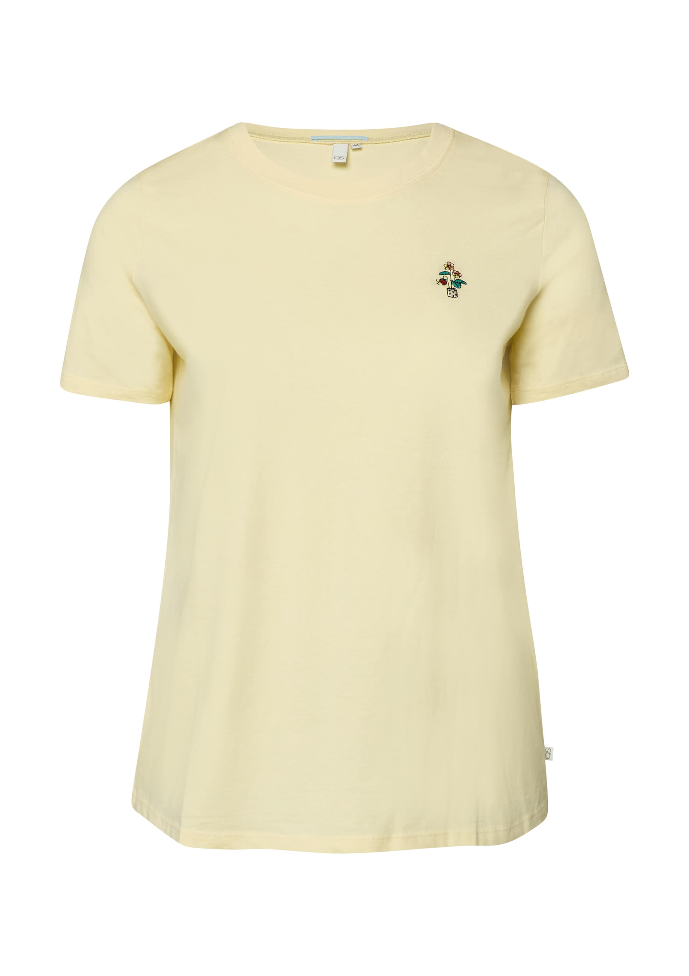 QS Shirt in Yellow: front