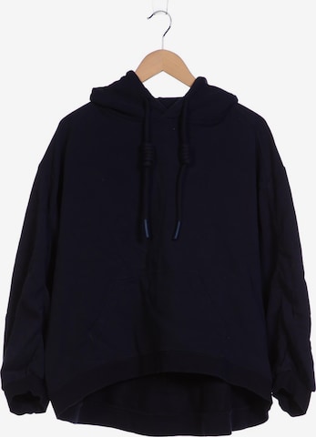 Ulla Popken Sweatshirt & Zip-Up Hoodie in XXXL in Blue: front