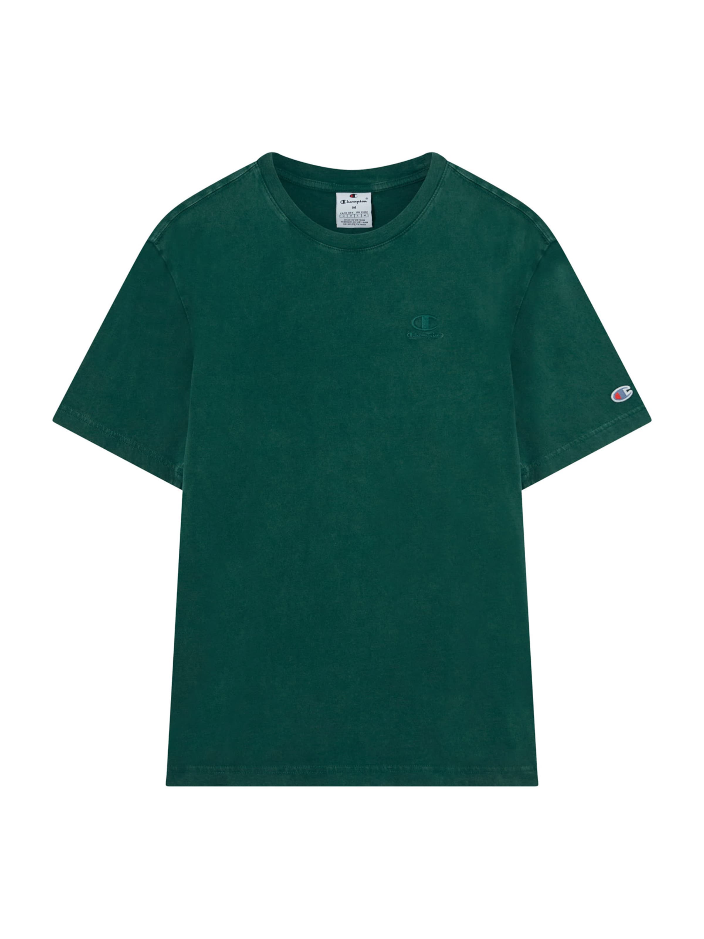 Champion Authentic Athletic Apparel Tričko – zelená: přední strana